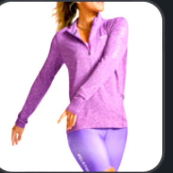 Peloton Tops - Peloton x Nike Element 1/2 zip long sleeve